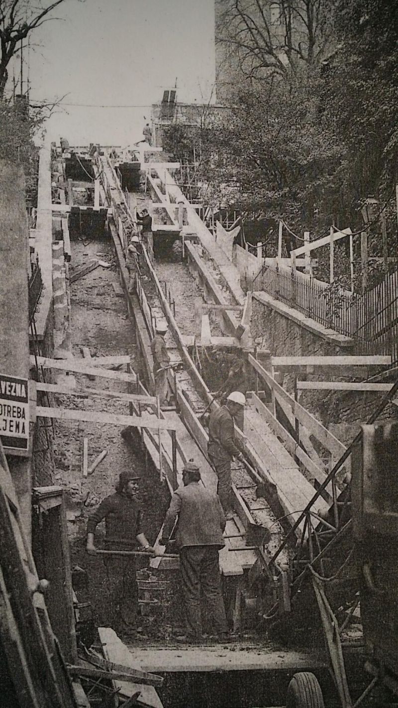 Uspinjača, obnova 1973. godine